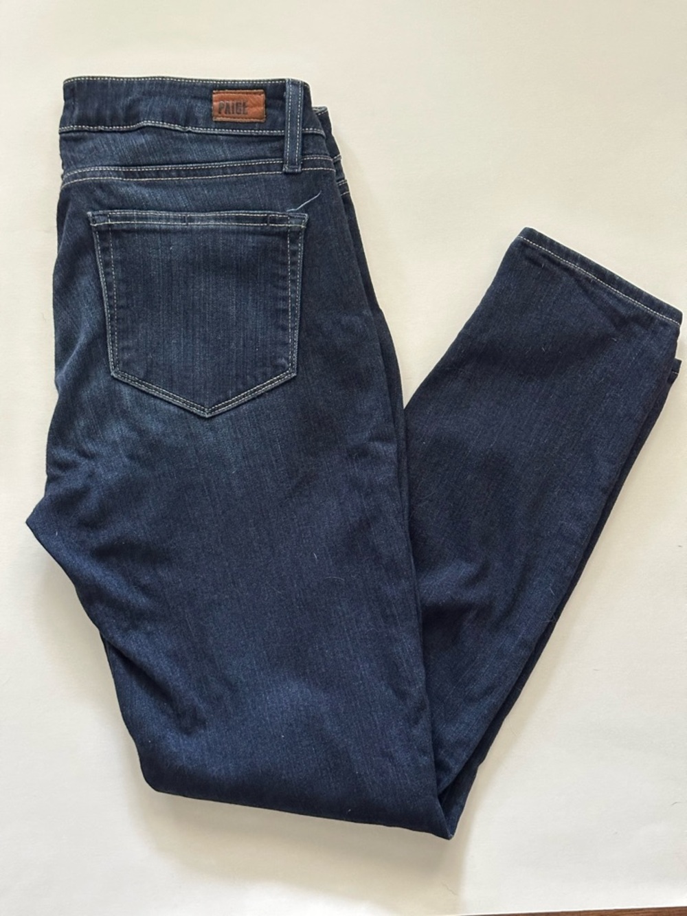 PAIGE Denim Dark Wash Skinny Jeans